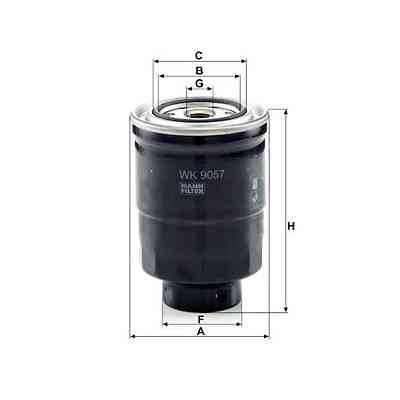 Фильтр топливный Mann WK9057Z Винница