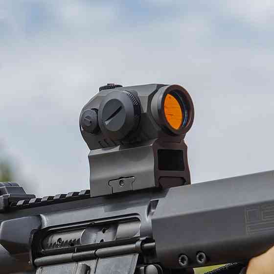 Прицел коллиматорный Sig Sauer Romeo5 1x20mm Tread с закрытой точкой Черный Винница