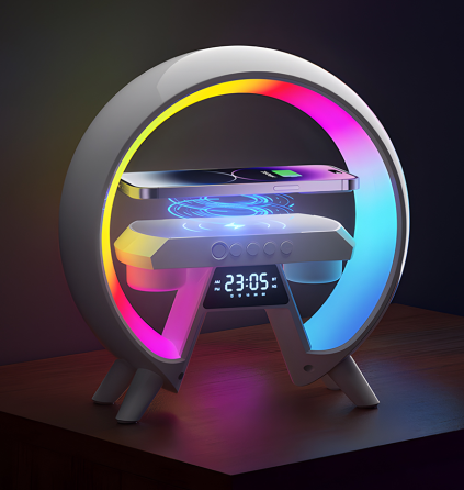 Настольная смарт лампа-ночник G-Smart XM-X63 с беспроводной зарядкой Днепр