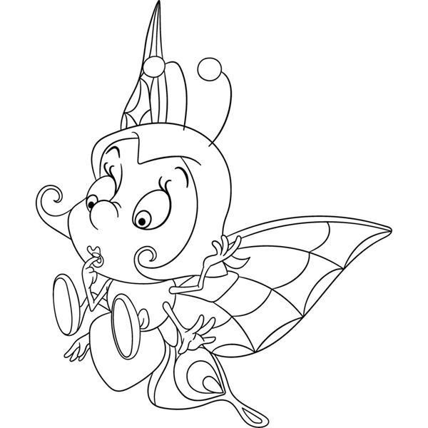 Детская раскраска ArtCraft Бабочка 25х30 см (15046-AC) Харьков - изображение 6