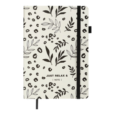 Книга записна Buromax RELAX А5 96 аркушів лінія, білий (BM.295201-12) Вінниця - фото 1