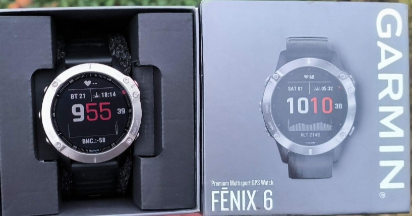 Смарт -Часы Топовые Garmin Fenix 6 Silver , Украинский язык, NFC. Киев - изображение 7