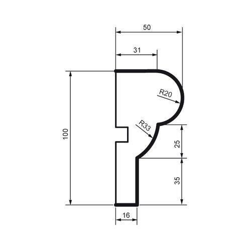 Молдинг фасадный Prestige Decor MC 110 Днепр - изображение 3