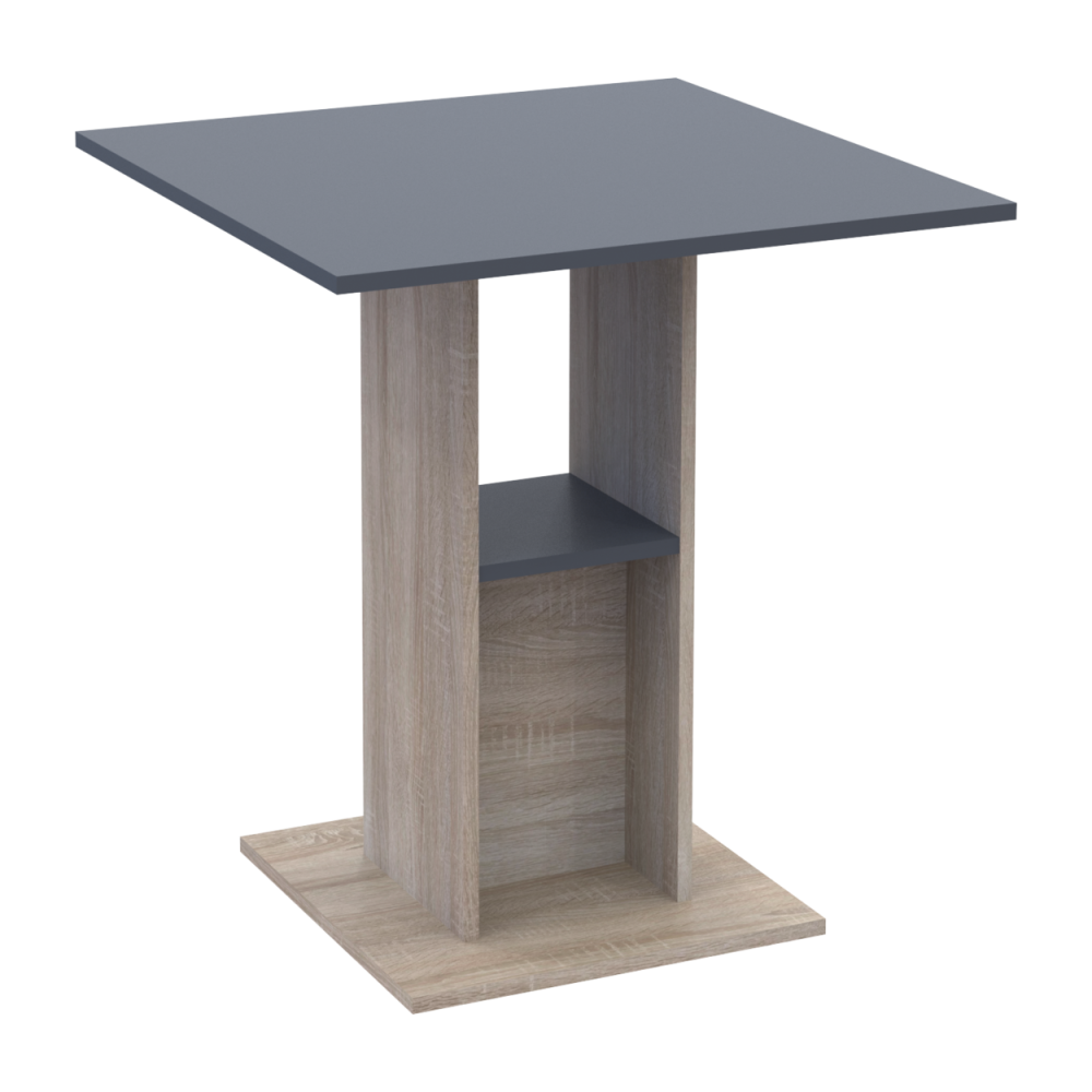 Стол в кухню Doros Коуд 70х70х74 см Дуб сонома/Графит (DRS-011440) Днепр - изображение 3
