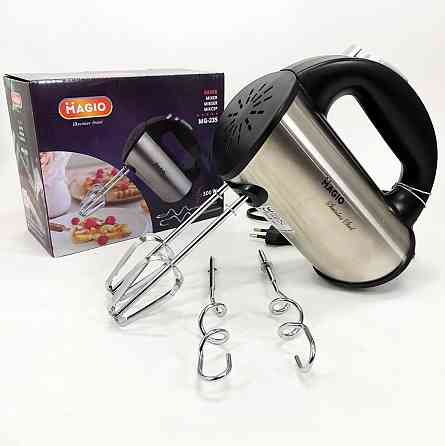 Миксер для теста на пироги MAGIO, Миксер с скоростями и насадками для замешивания смесей OW-52 Киев