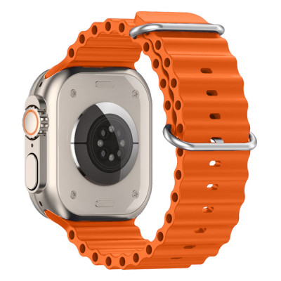 Ремешок для смарт-часов Armorstandart Ocean Band для Apple Watch 42 (Series 11-10)/41/40/38 Orange (ARM81038) Винница - изображение 3