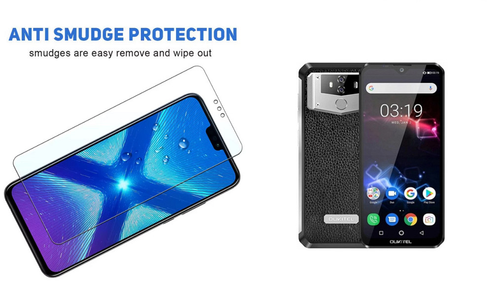 Захисне скло NeoGlass для Oukitel K12 – надпрозоре та стійке Київ - фото 3