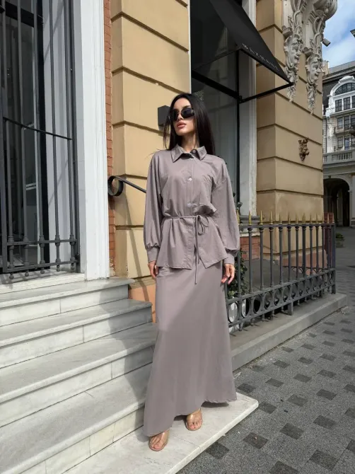 Сорочка + спідниця максі — готовий образ без зайвих думок Одеса - фото 10