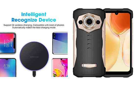 Бездротовий зарядний пристрій Copper до 30W для Google Pixel 10 Pro, Google Pixel 10 Pro XL, USB-C, LED Київ