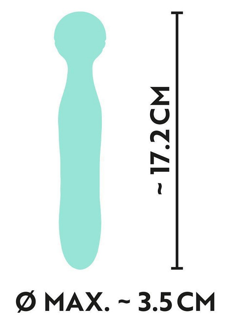 Вібратор Cuties 2.0 Mini Green Sex Aura Київ - фото 6