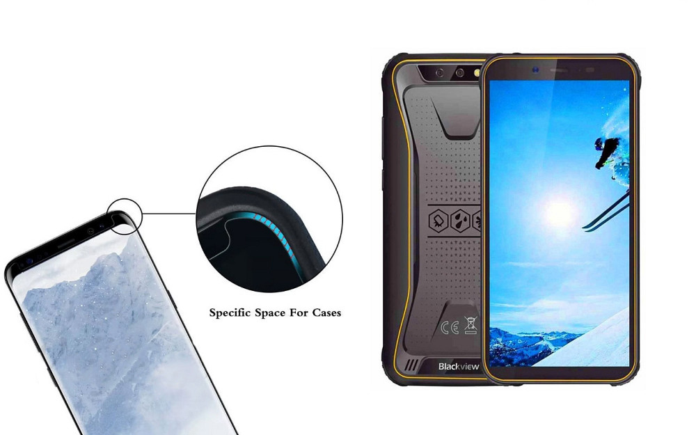 Захисне скло HyperGlass Pro для Blackview BV5500, BV5500 Plus, BV5500 Pro – максимальна чутливість та захист Київ - фото 3