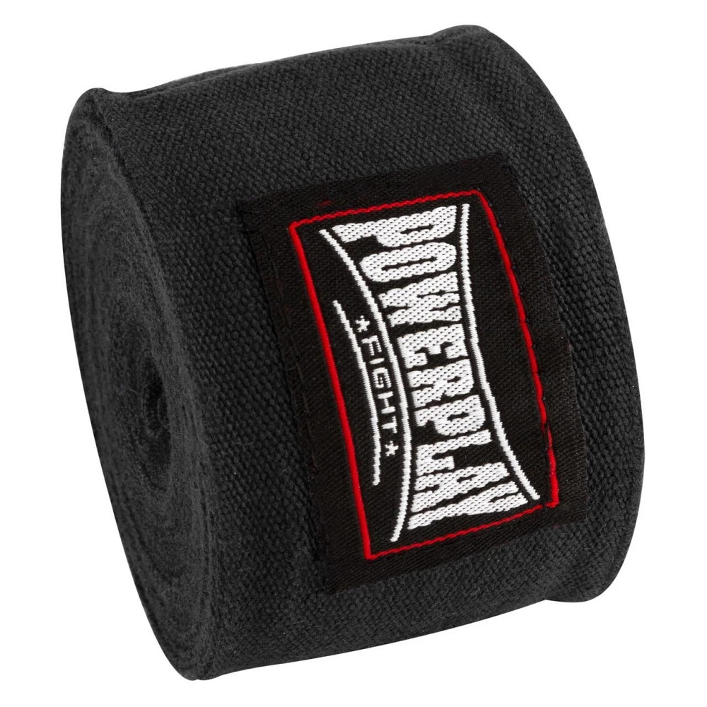 Бинти для боксу PowerPlay 3046 Чорні NYLON (3м) Каменское - изображение 5