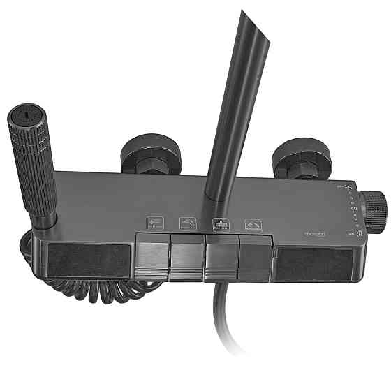 Душова колона Champion PBR-009-J графіт з кнопковим змішувачем, 4 режими CH6 Харків