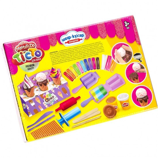 Тісто для ліплення Master Do TMD-10-03U укр. ШЕФ-КУХАР Кондитер середня Вінниця - фото 2