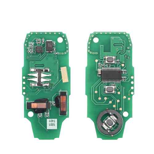 Ключ запалювання чіп 4D83 KR55WK48801 3 кнопки HU101 для Ford Focus Fiesta заготівля брелка Київ