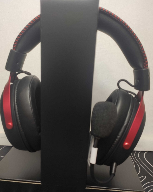 НОВЫЕ Mchose V9 Pro Black red Игровые наушники. Харьков - изображение 4