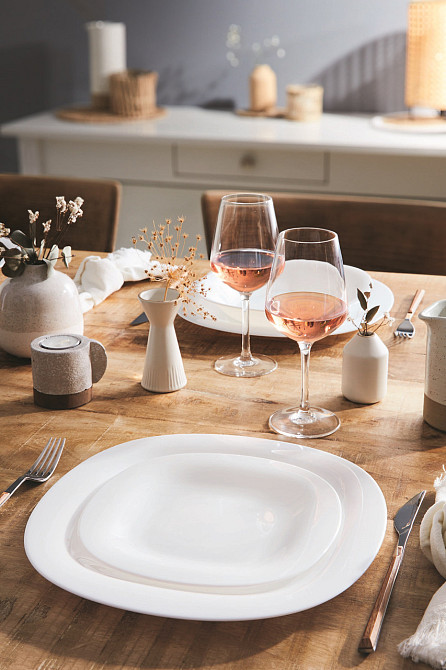 Сервіз Luminarc Carine White, 19 предметів (7082602) Київ - фото 2