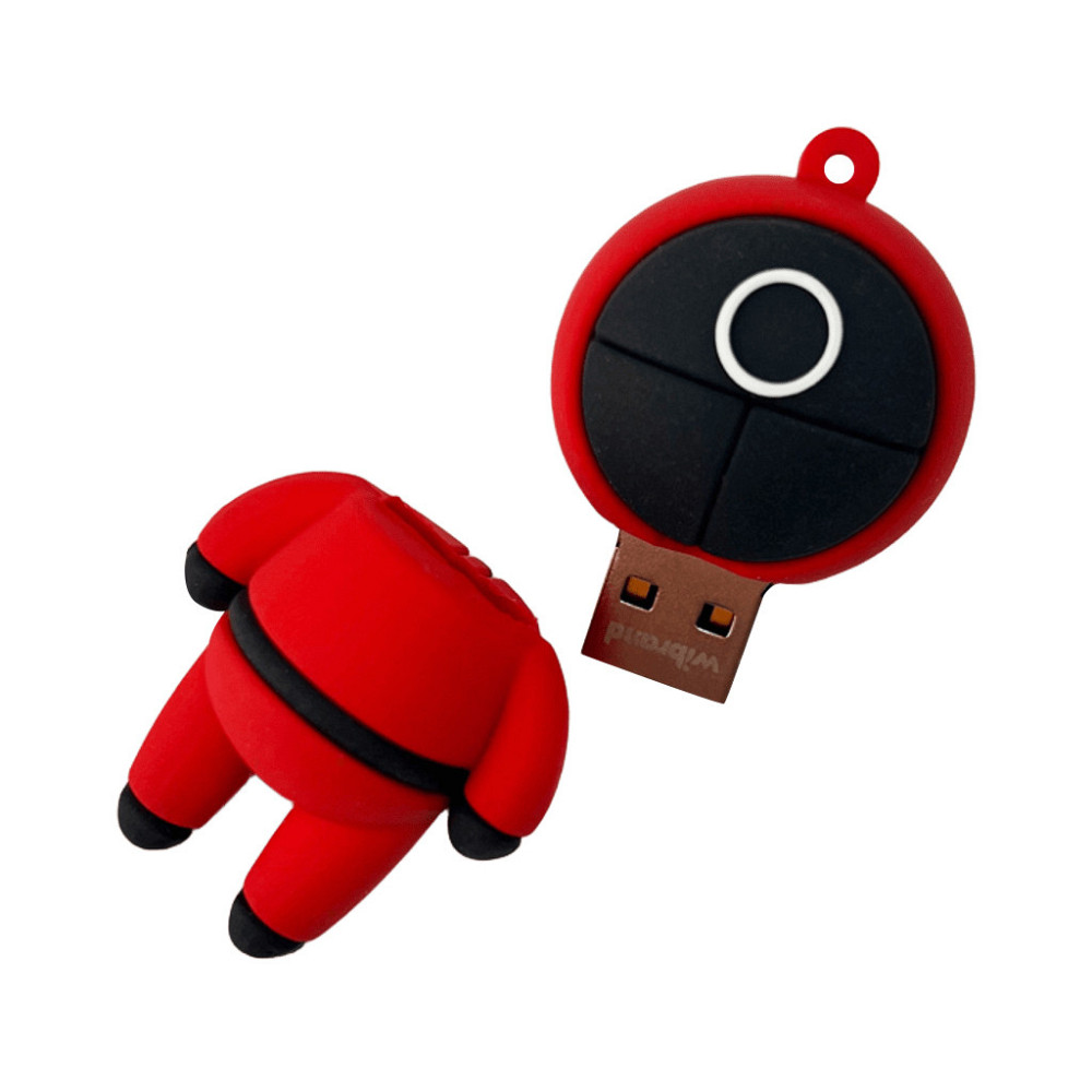 Флеш-накопичувач Wibrand USB 2.0 Squid Game 16Gb Red Київ - фото 3