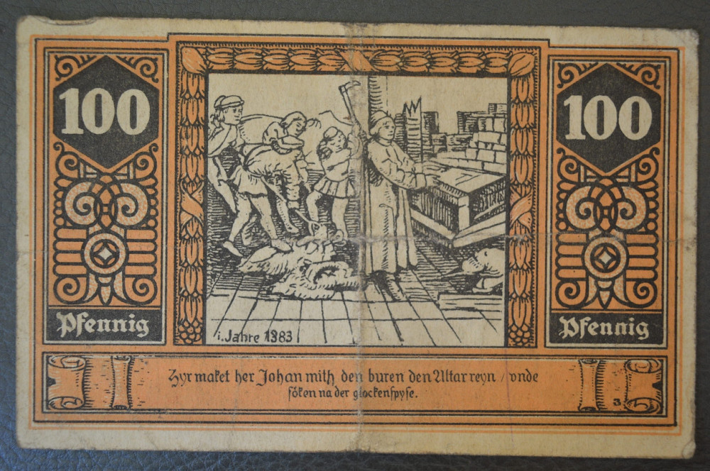 Німеччина. Нотгельд. 100 Pf ( 11 ) Полтава - фото 1