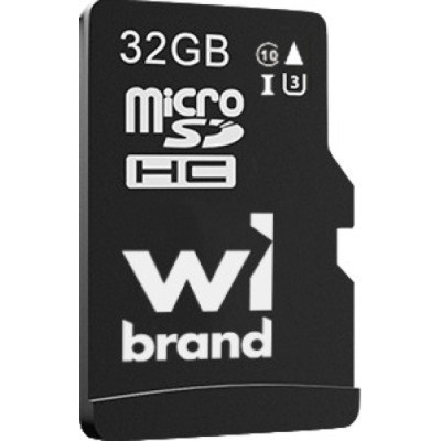 Карта памяти Wibrand 32GB mictoSD class 10 U3 (WICDHU3/32GB) Винница - изображение 1