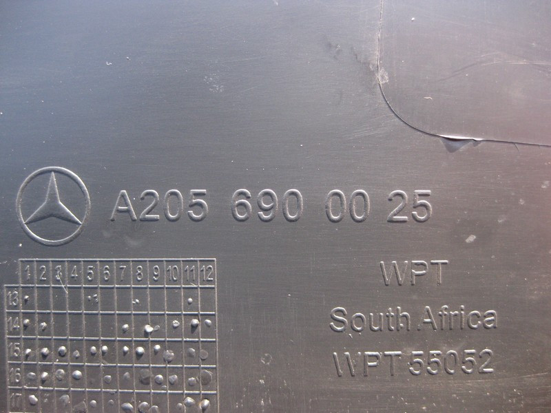Mercedes-Benz  A2056900025 9051 Обшивка лівої стійки "B" нижня частина чорна C-Class W205 Одесса - изображение 3
