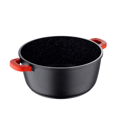 Каструля Bergner Chroma, з кришкою 24 см, 5 л (BG-30115-BK) Вінниця - фото 3