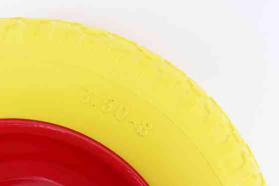 Колесо на тачку "СИЛІКОН" 3,50-8, під вісь 16мм (низької якості) Київ