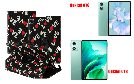 Чехол Spinner360 для планшета Oukitel OT5, Oukitel OT5S, цвет Art-Premium Киев