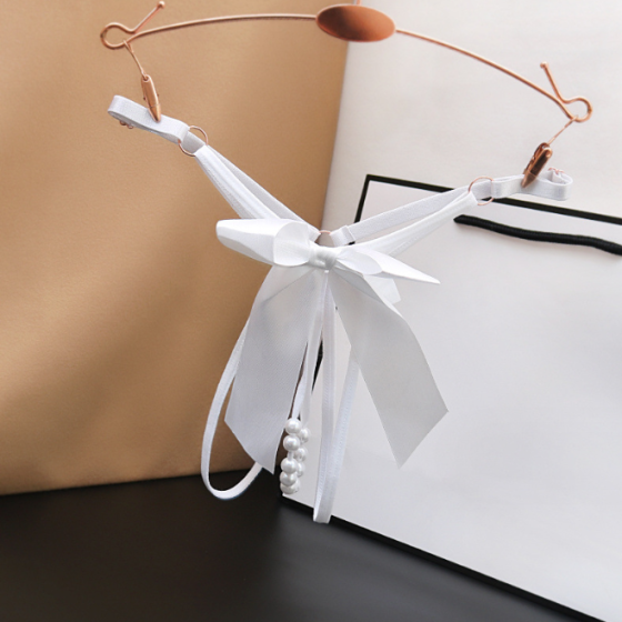 Труси з бусинками еротичні сексуальні жіночі one size білий Київ