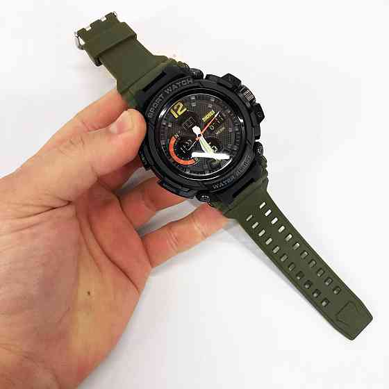 Простые электронные часы наручные мужские, Хорошие наручные часы мужские Противоударные PO-31 Львов