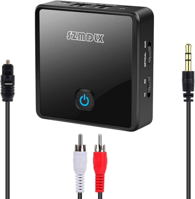 Трансмітер ресивер SZMDLX ZF-380 Bluetooth 5.0 цифровий оптичний Луцк - изображение 1