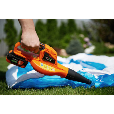 Повітродувка SEQUOIA 20V, 245 куб. м/год, 241 км/год, 13500 об/хв (без АКБ та ЗП) (SBLB2024) Вінниця - фото 7