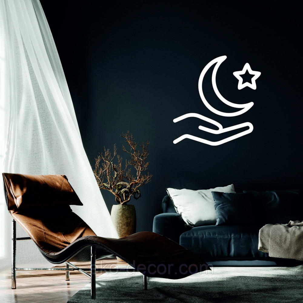 Декоративне настінне Панно «Іслам» Декор на стіну 70*70 см, Білий Київ - фото 1