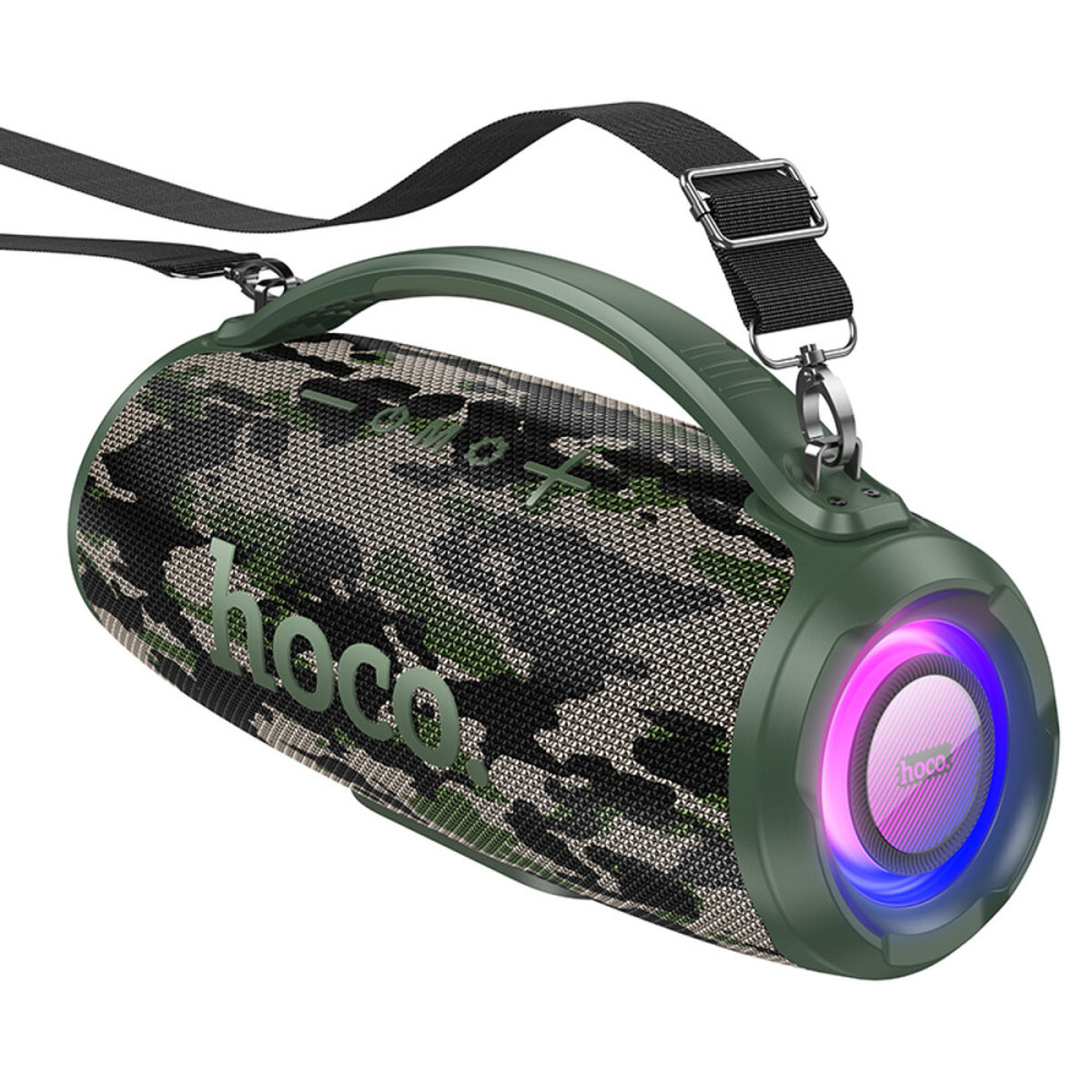 Портативна колонка HOCO HA4 Surge outdoor BT speaker Camouflage Green (6942007612272 ) Киев - изображение 1