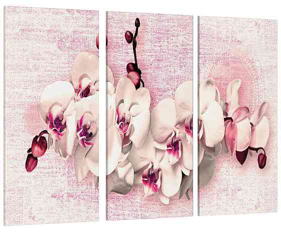 Модульна картина Абстракція Квіти Art-222_XXL Київ