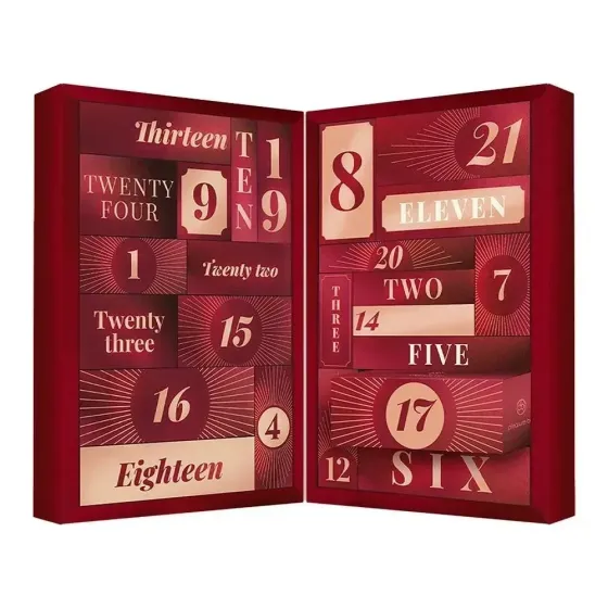 Адвент-календар Dream Toys Pleasure Box, червоний, 24 предмети Sex Aura Київ