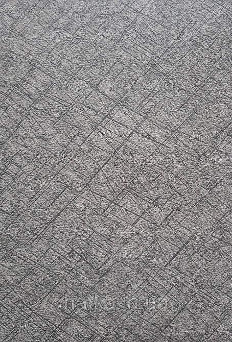 Шпалери вінілові на флізеліні гарячого тиснення DU&KA 1.06х10 вензель основа під штукатурку сірі коричневі Київ - фото 2