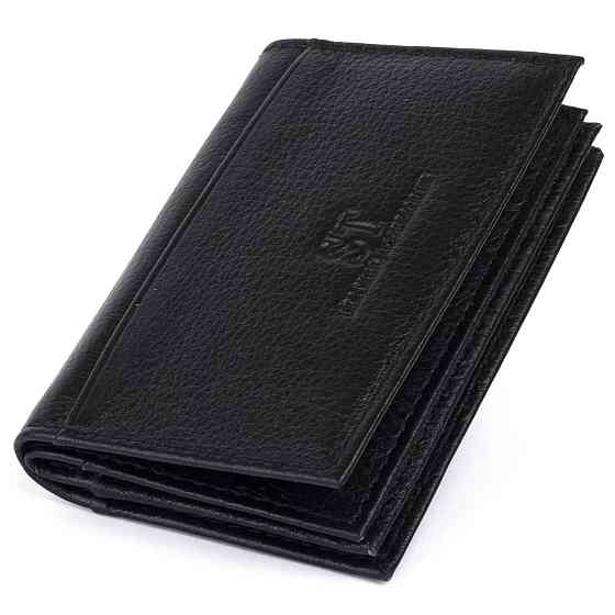 Візитниця-книжка ST Leather 19213 Чорна Київ