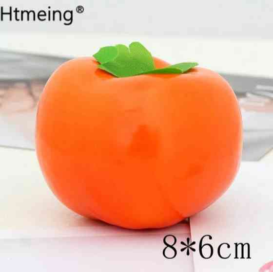 Штучна хурма помаранчева - розмір 8*6см, піна Київ