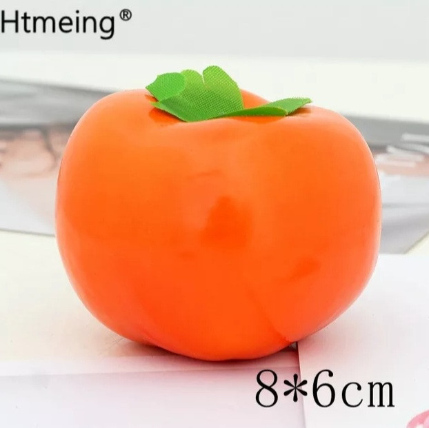 Искусственная хурма оранжевая - размер 8*6см, пена Киев - изображение 1