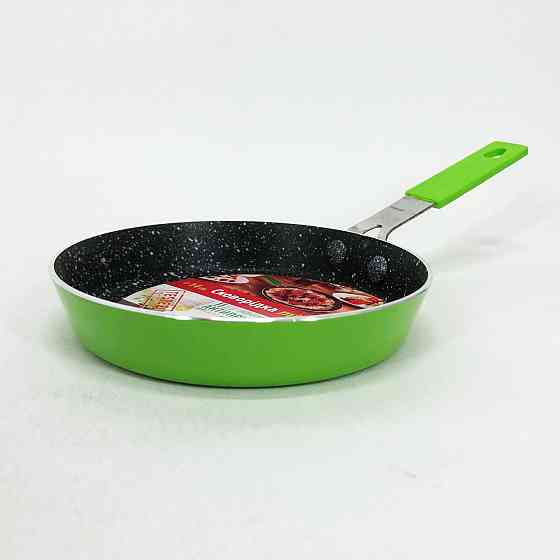 Сковорода з ручкою алюміній Con, Міцна сковорідка з антипригарним покриттям, Практична сковорідка YC-52 Івано-Франківськ