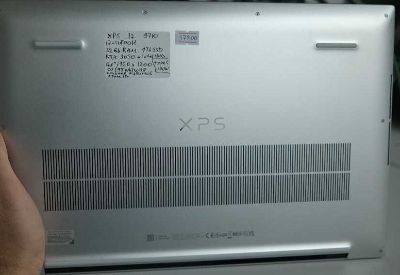 Dell XPS 17 9710 i7 - 11800H32gb 1Tb RTX 3050 17 FHD IPS бат 100% Харьков - изображение 7