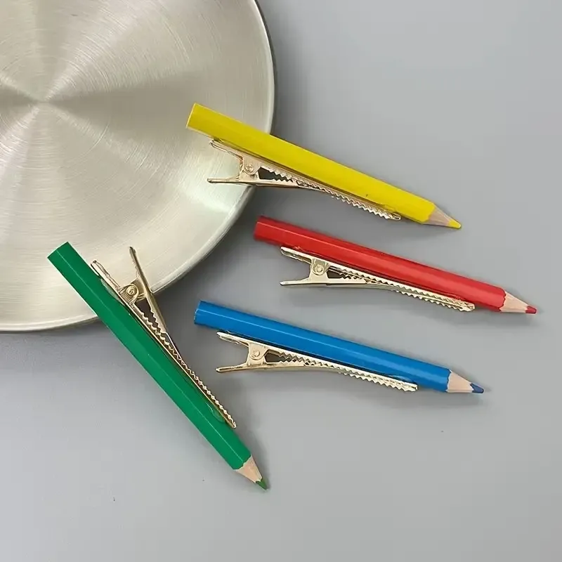 Набор цветных заколок-карандашей – 6 штук Киев - изображение 2