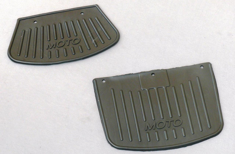 Брызговики на крылья (пара) Дельта Альфа пара ( надпись мото I Мукачево - изображение 1