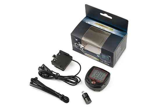 Велокомпьютер проводной с подсветкой   (mod:-368А)   (красный) Мукачево