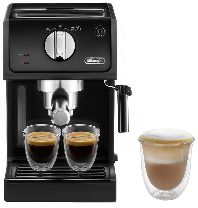 Кавоварка ріжкова Delonghi ECP 31.21.BK ( 10929 ) Харків - фото 7