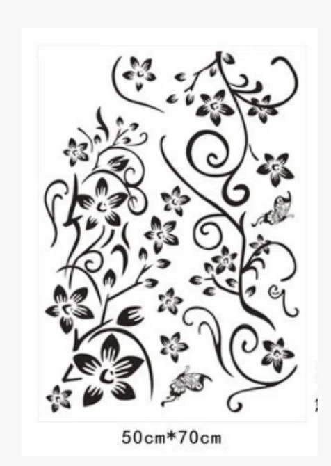 Интерьерная наклейка на стену Угловой ажур Киев - изображение 3