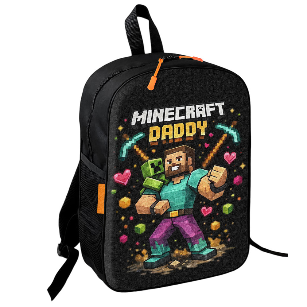 Рюкзак шкільний дитячий Minecraft Кріпер 36х27 см підлітковий для хлопчика, дівчинки (4722) Київ - фото 1