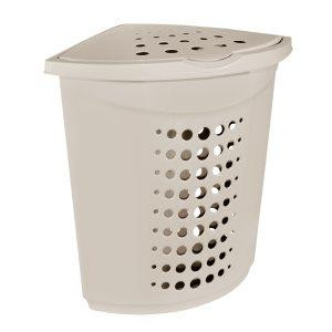 Кошик для білизни 45л кутовий крем Алеана Житомир - фото 1