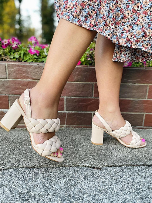 L&M Босоніжки жіночі L&M 5005-2 бежеві (літо, еко-шкіра) (4584) Коломия - фото 7